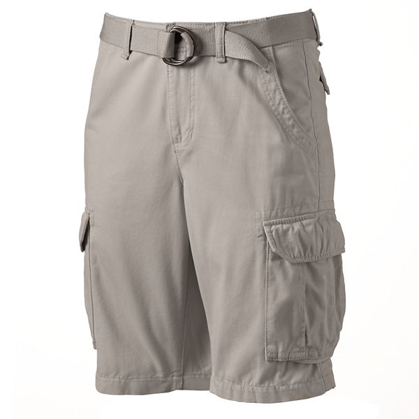 Urban Pipeline™ Belted Twill Cargo Shorts - Men