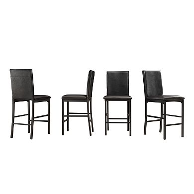HomeVance Catania 5-piece Dining Table and Counter Chair Set