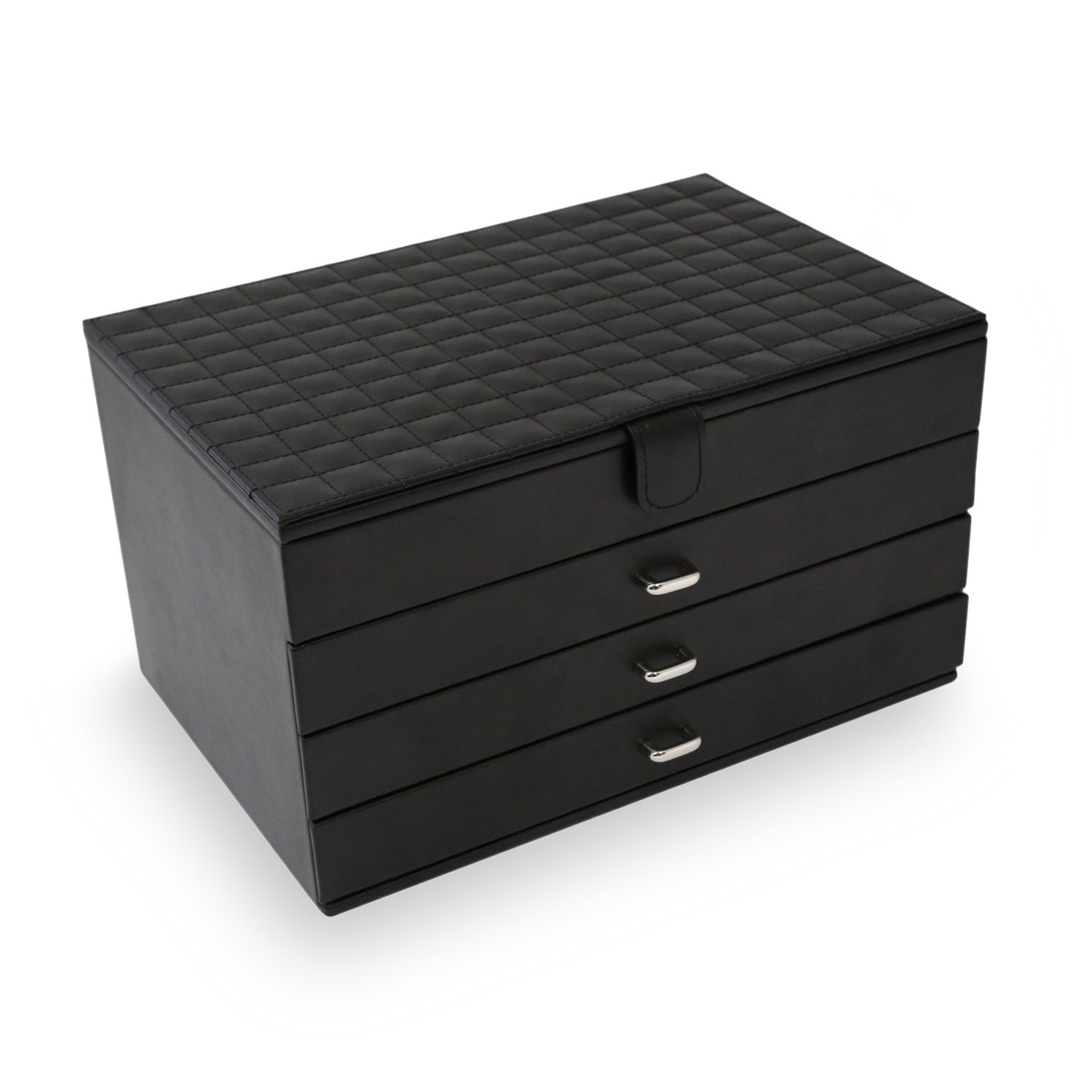 black jewelry chest