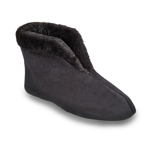 Dearfoams Women's Velour Bootie Slippers