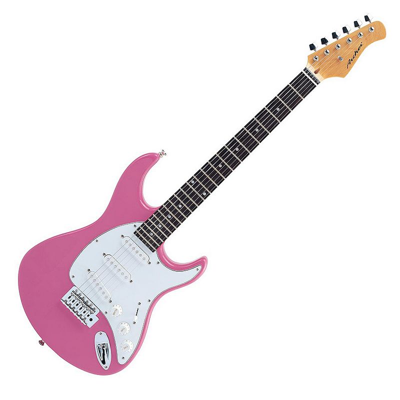 UPC 816627011899 product image for Archer SS10 Electric Guitar, Pink | upcitemdb.com