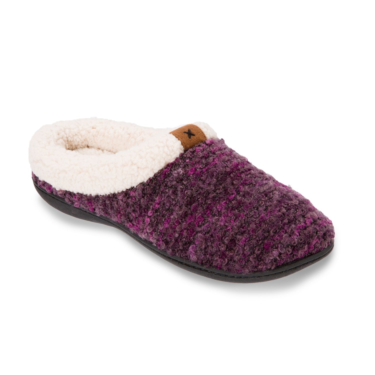 kohls womens slippers dearfoam