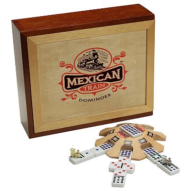 Mexican Train Dominoes by Front Porch Classics