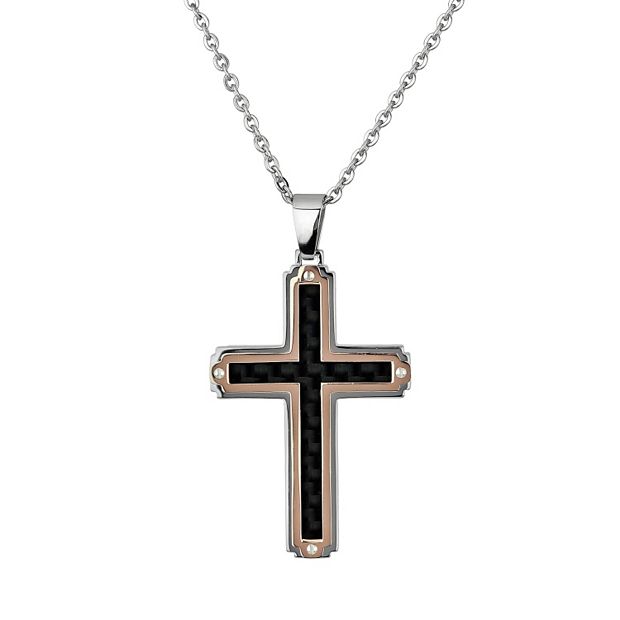 Kohls cross deals necklace mens