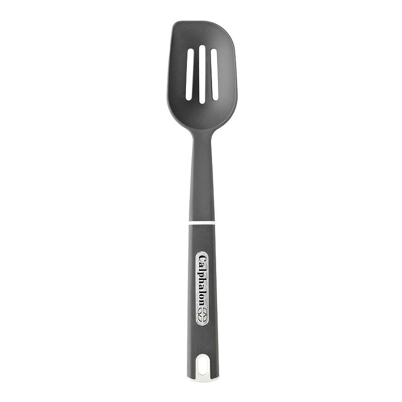 UPC 016853058723 product image for Calphalon 11-in. Nylon Slotted Spoon, Grey | upcitemdb.com