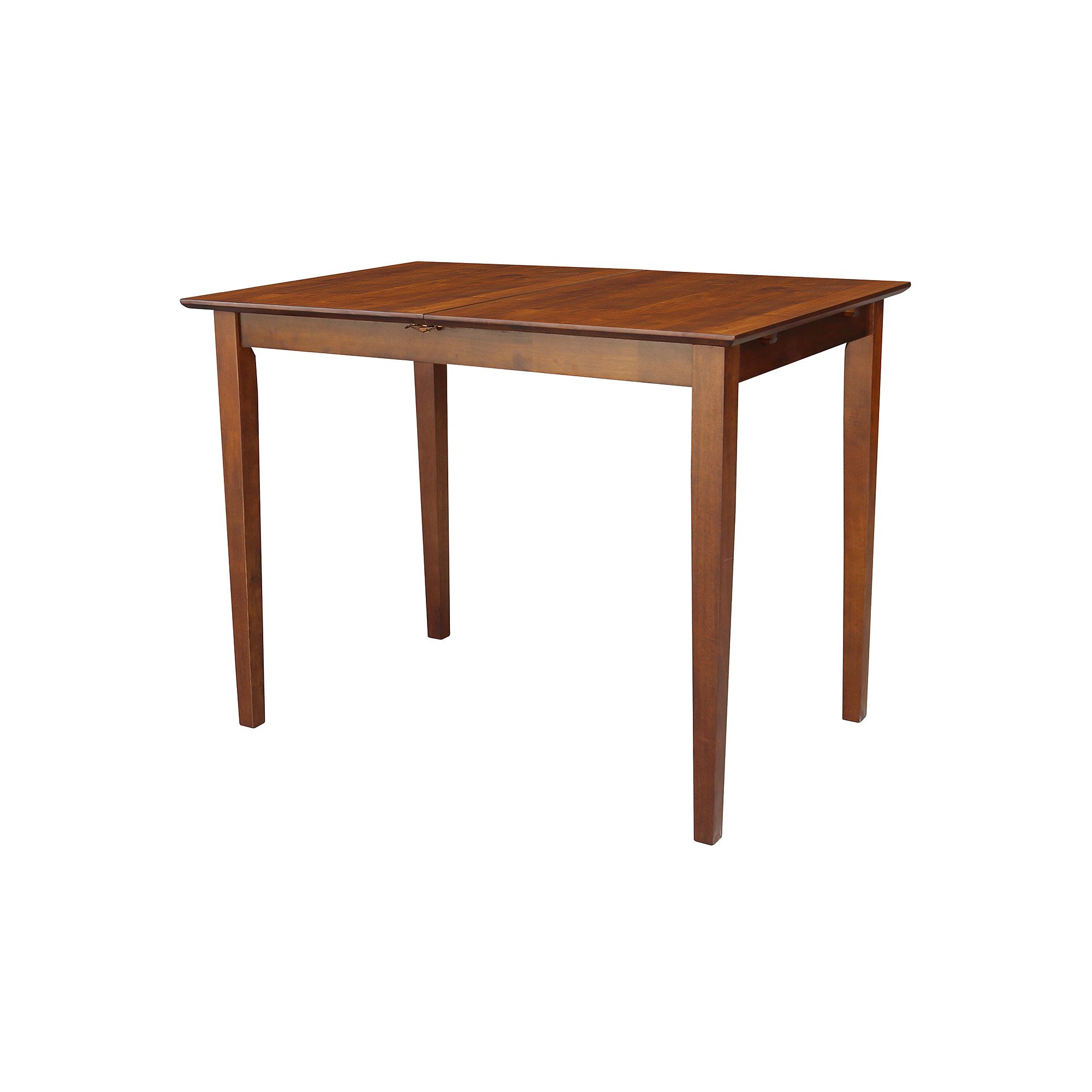 International Concepts Solid Wood Shaker Butterfly Extension Counter-Height