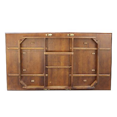 International Concepts Solid Wood Shaker Butterfly Extension Counter-Height Table