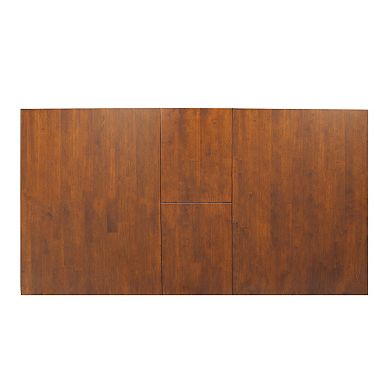 International Concepts Solid Wood Shaker Butterfly Extension Counter-Height Table