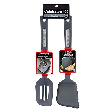 Calphalon 2-pc. Small Nylon Slotted Spoon and Turner Set