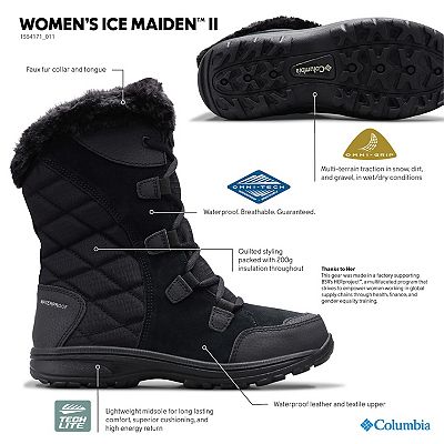 Columbia Ice Maiden II Women s Waterproof Snow Boots