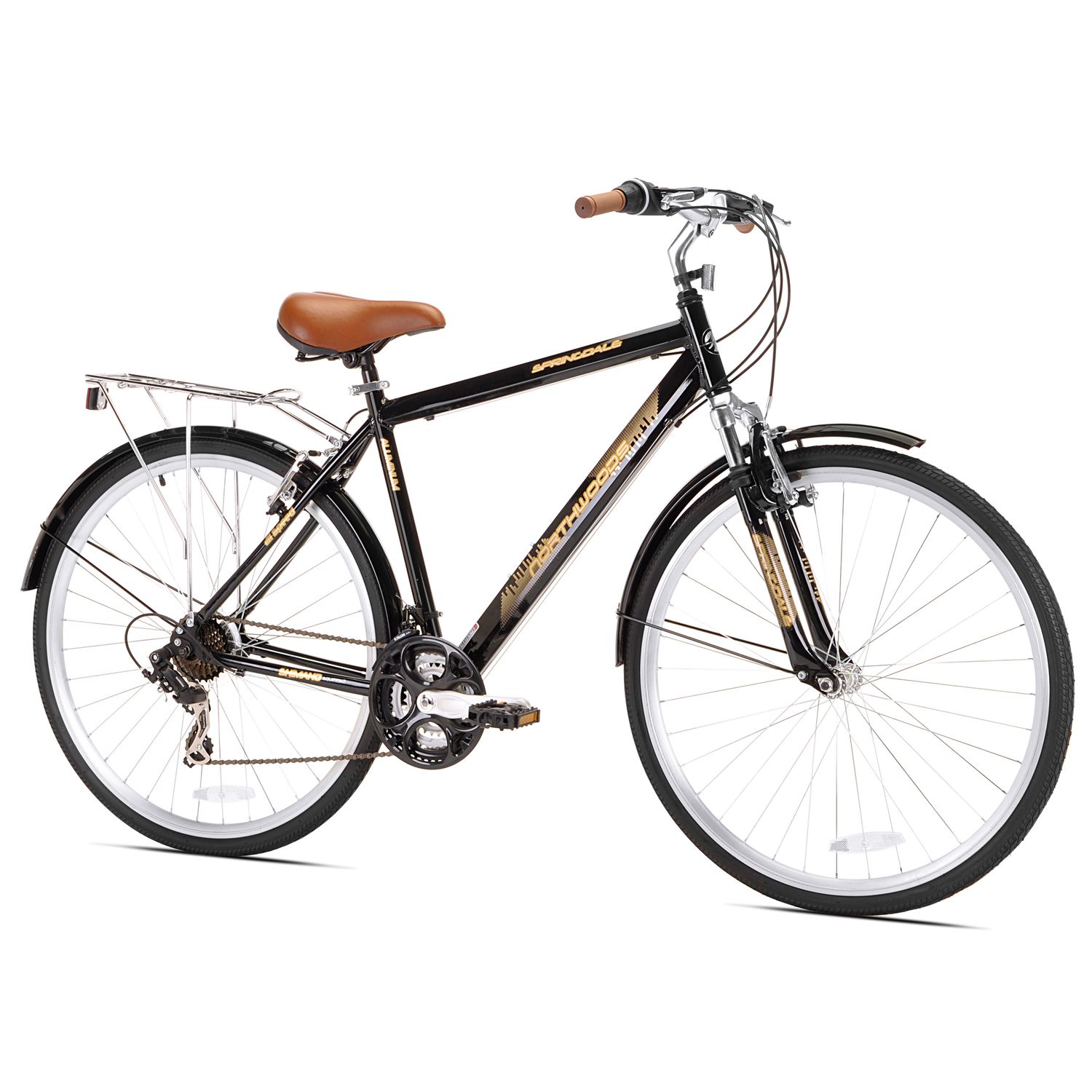 northwoods springdale men's hybrid bike