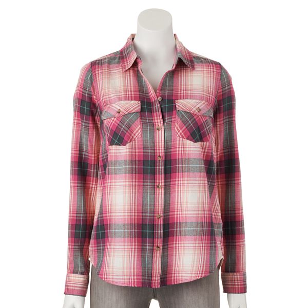 Sonoma Goods For Life® Flannel Shirt - Women's