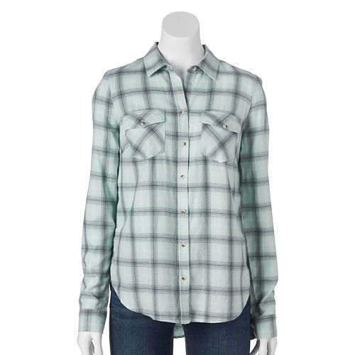 SONOMA Goods for Life™ Flannel Shirt - Women's