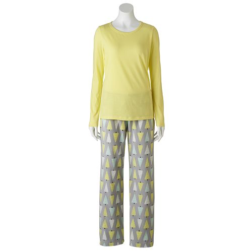 Women's SONOMA Goods for Life™ Pajamas Microfleece Pajama Gift Set