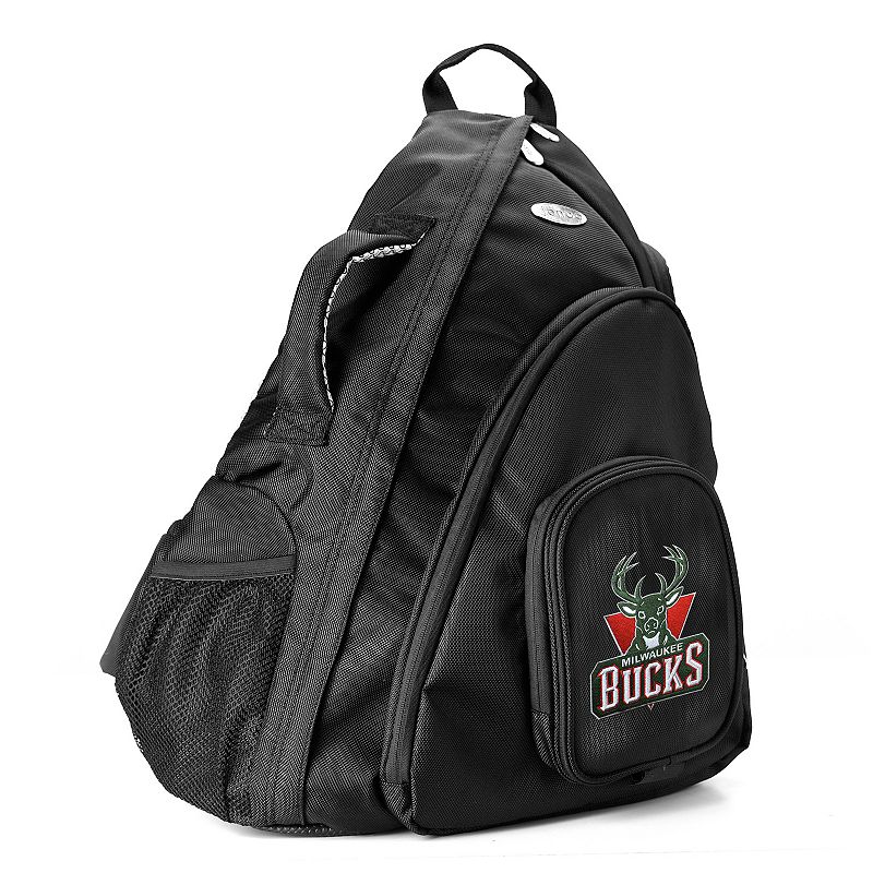 UPC 804371001501 product image for Milwaukee Bucks 15-in. Laptop Sling Backpack, Black | upcitemdb.com