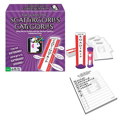 The Game of Scattergories Categories by University Games