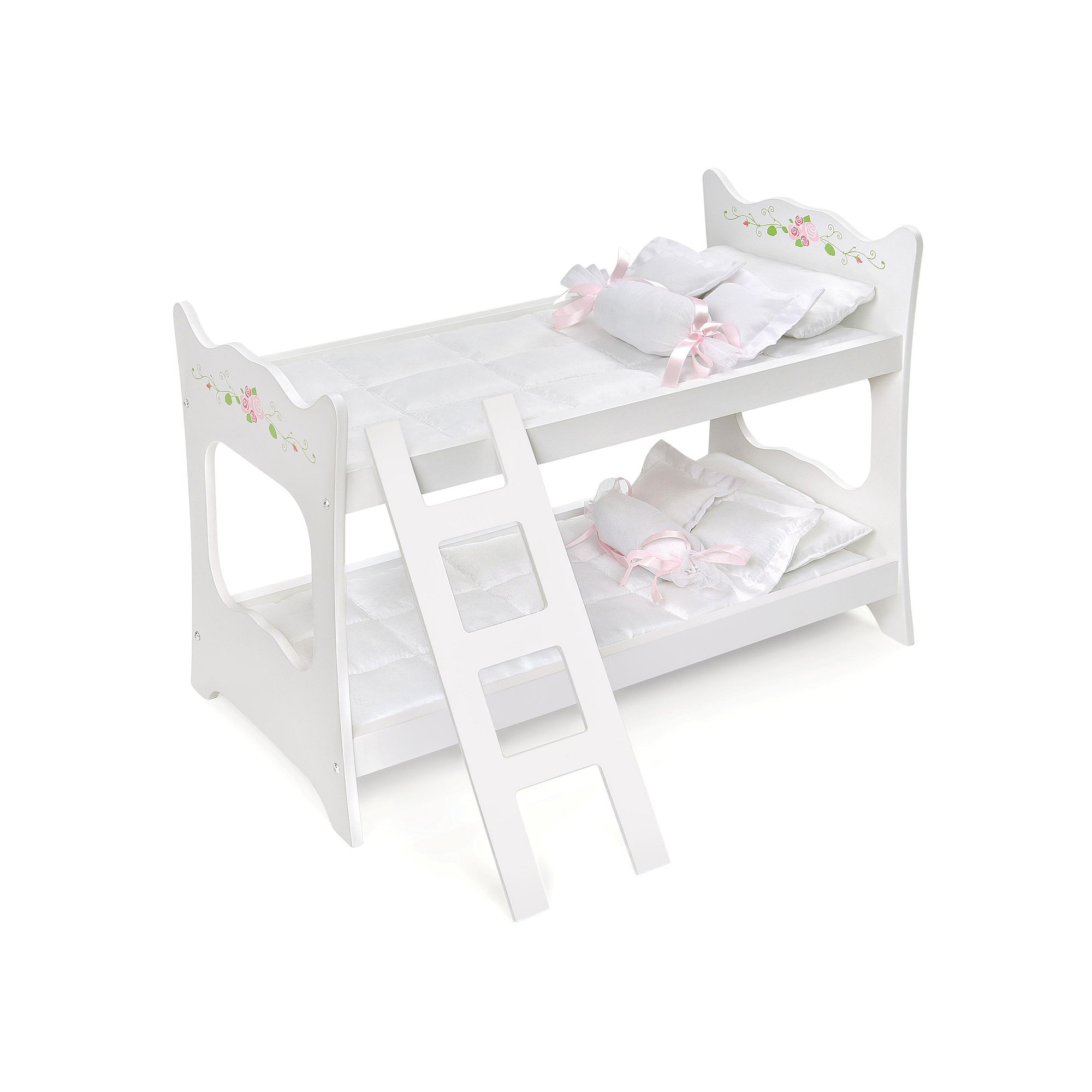 Badger Basket Doll Bunk Bed, White