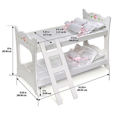 Badger Basket Doll Bunk Bed