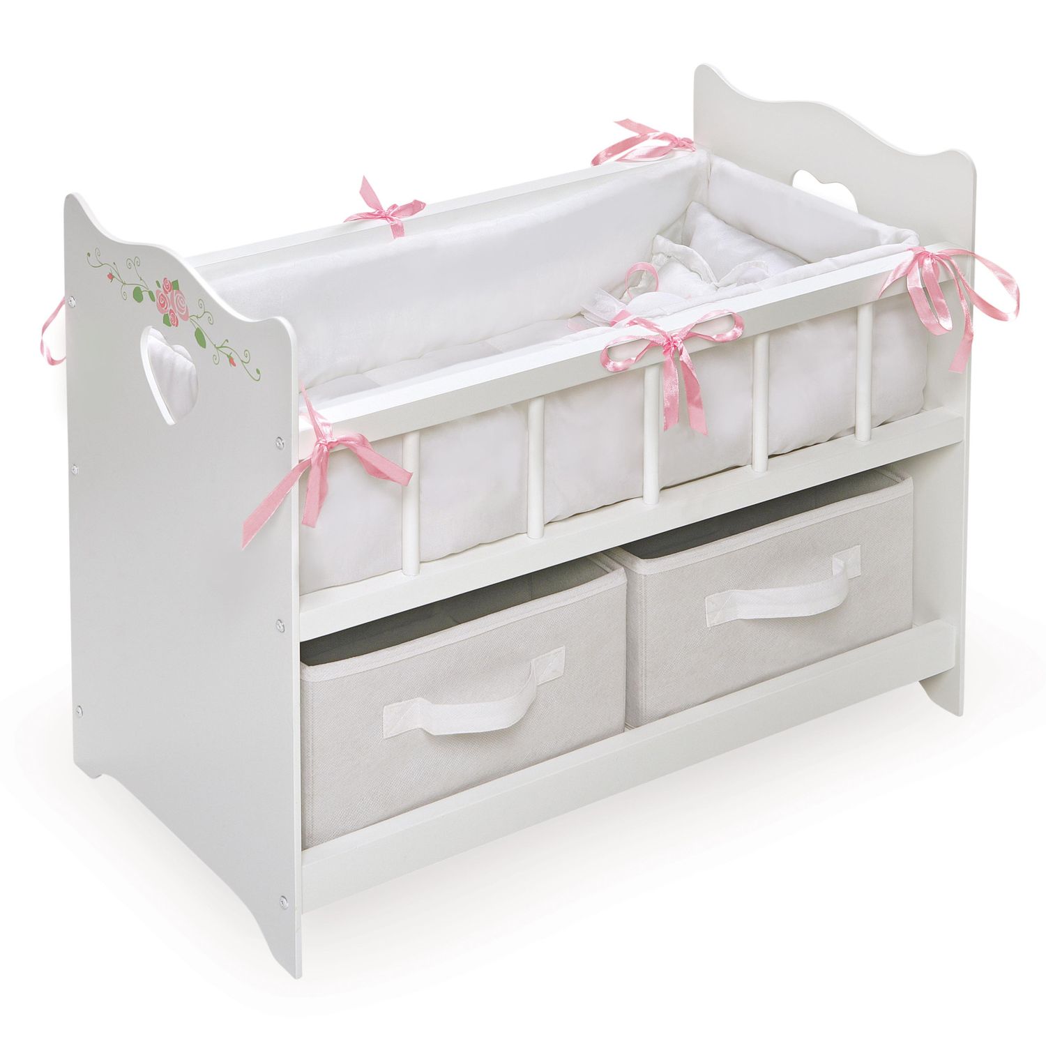 melissa and doug doll cradle