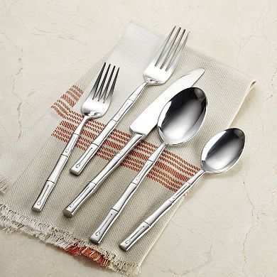 Hampton Forge Signature Bamboo 20-pc. Flatware Set