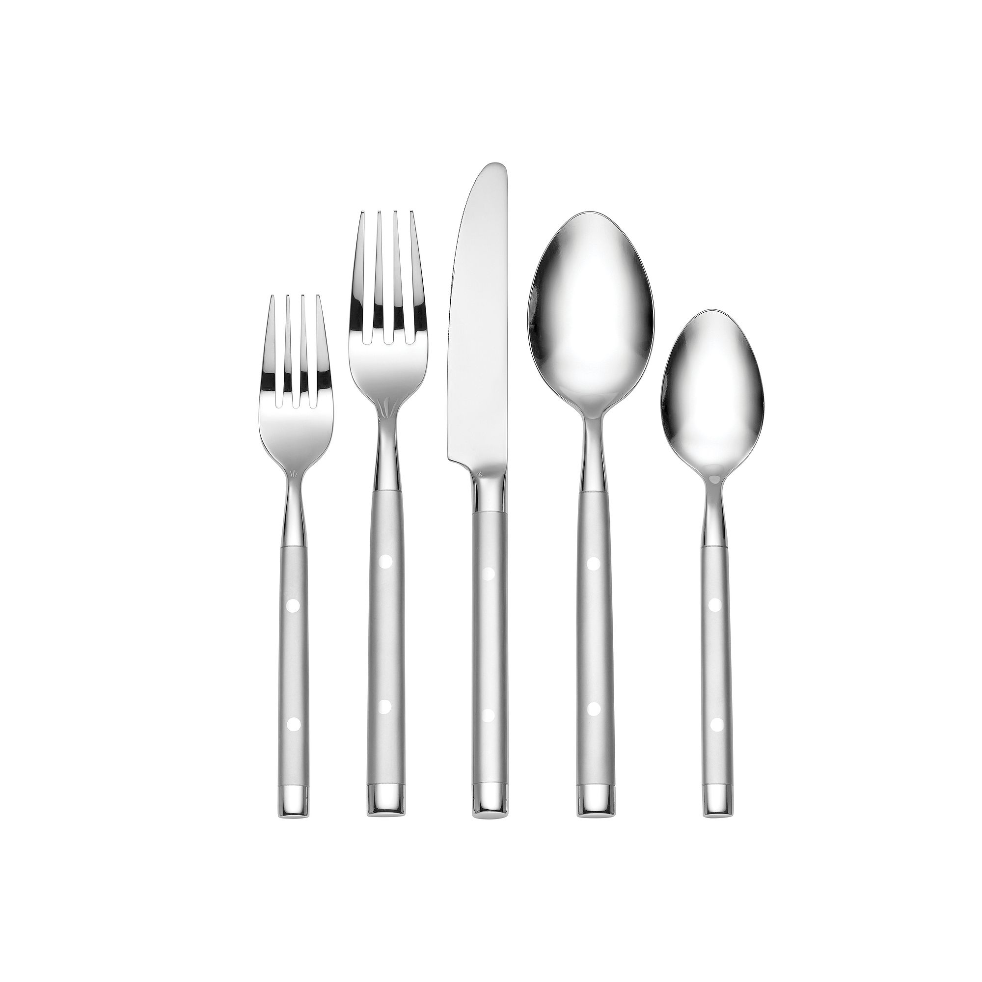 Hampton Forge Signature Shangrila Frosted 20-pc. Flatware Set, Silver