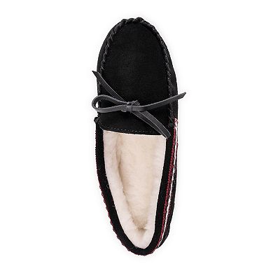 MUK LUKS Jane Women's Suede Moccasin Slippers