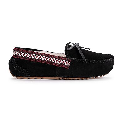 MUK LUKS Jane Women's Suede Moccasin Slippers