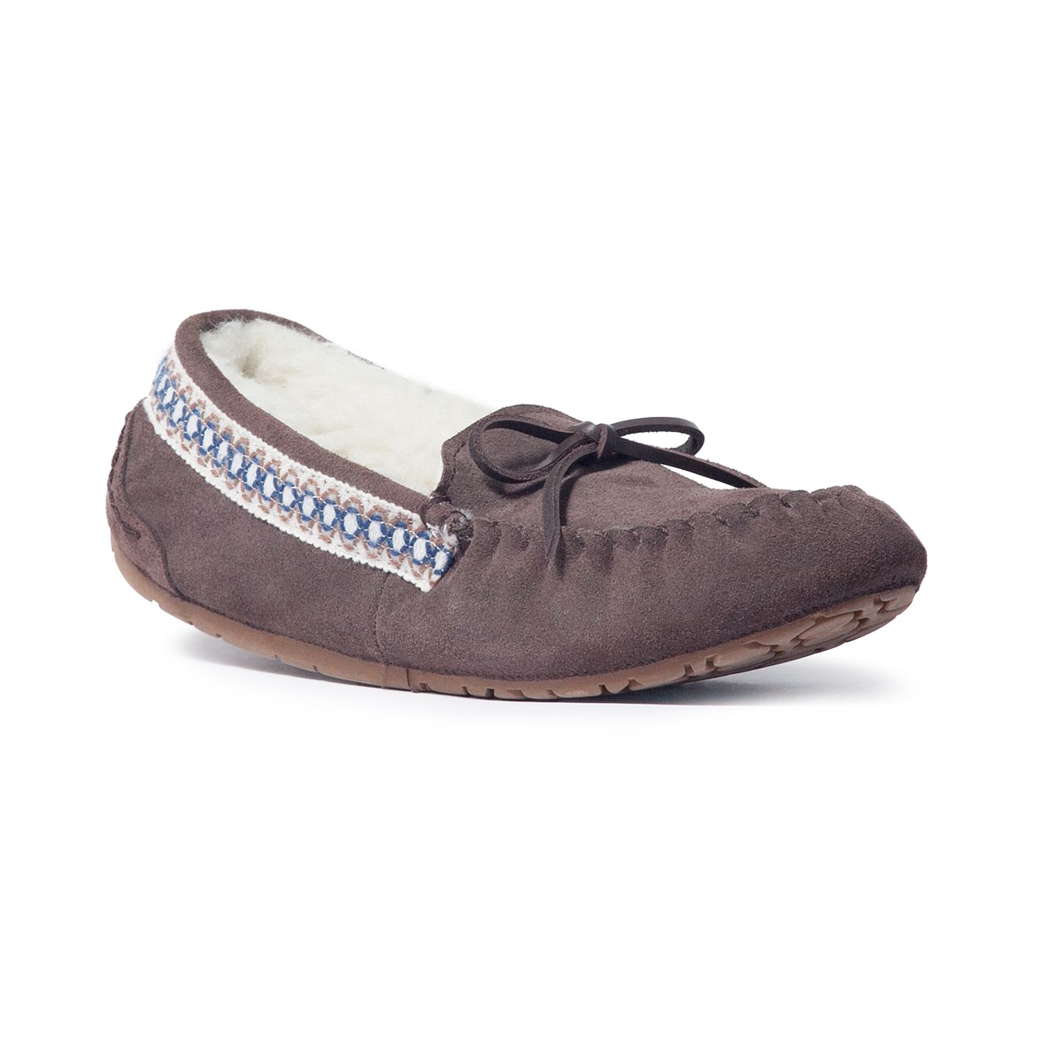 moccasin slippers size 10
