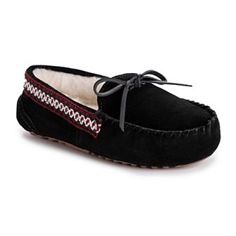 MUK LUKS Jane Women's Suede Moccasin Slippers