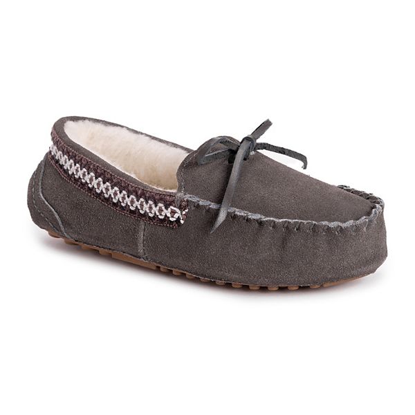 suede moccasin slippers womens
