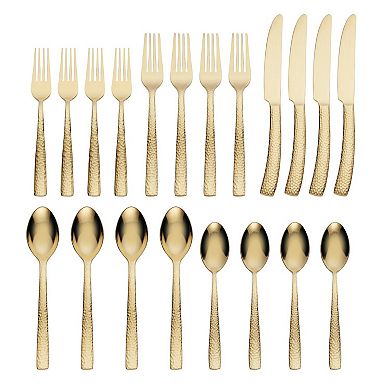 Hampton Forge Argent Paris Hammered 20-pc. Flatware Set