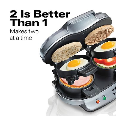 Hamilton Beach Dual Breakfast Sandwich Maker