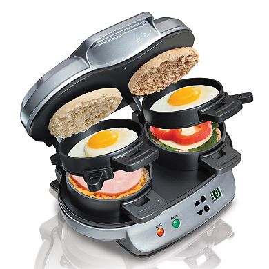 Hamilton Beach Dual Breakfast Sandwich Maker