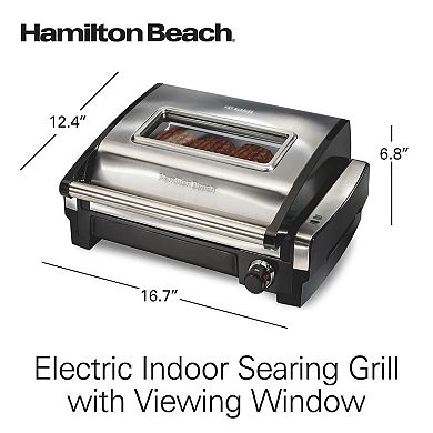 Hamilton Beach Searing Grill with Lid