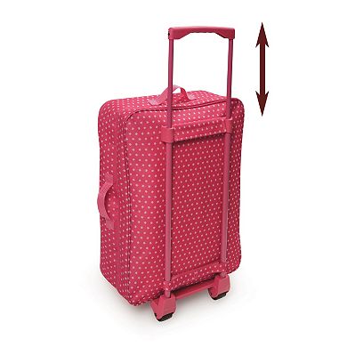Badger Basket Double Doll Suitcase and Sleeping Bag Set