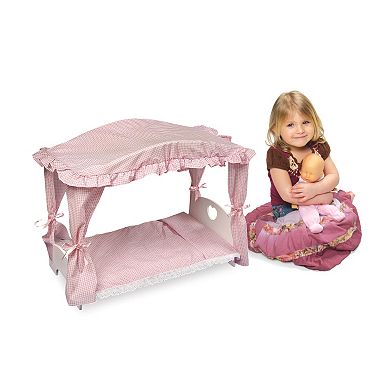 Badger Basket Canopy Doll Bed
