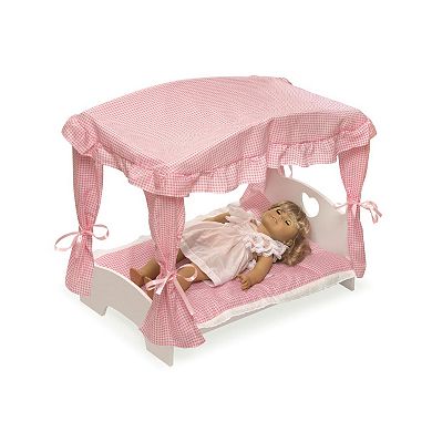Badger Basket Canopy Doll Bed