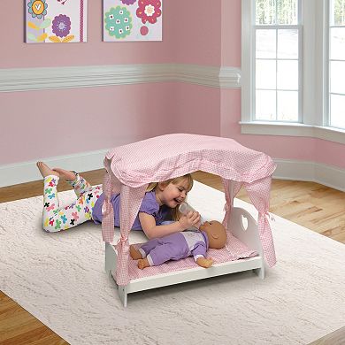 Badger Basket Canopy Doll Bed