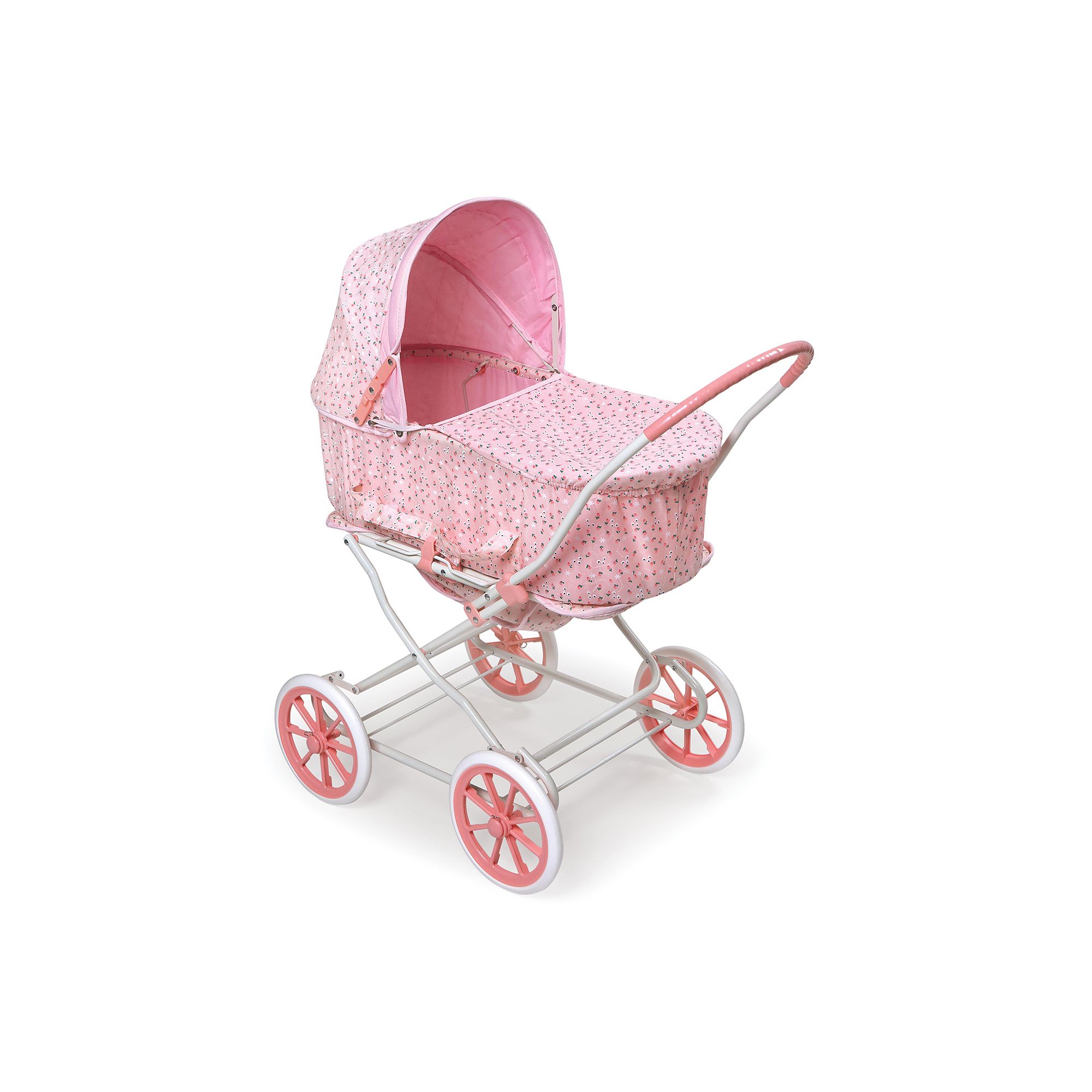 Badger Basket Rosebud 3-in-1 Doll Carrier, Pink