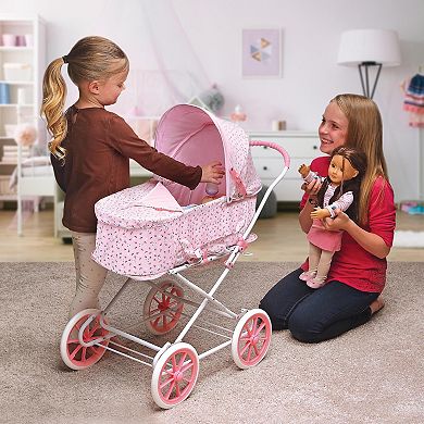 Badger Basket Rosebud 3-in-1 Doll Carrier