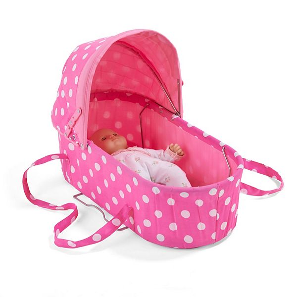Badger Basket PolkaDot 3in1 Doll Carrier