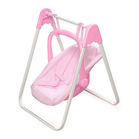 Детские куклы Badger Basket Doll Swing with Portable Carrier Seat