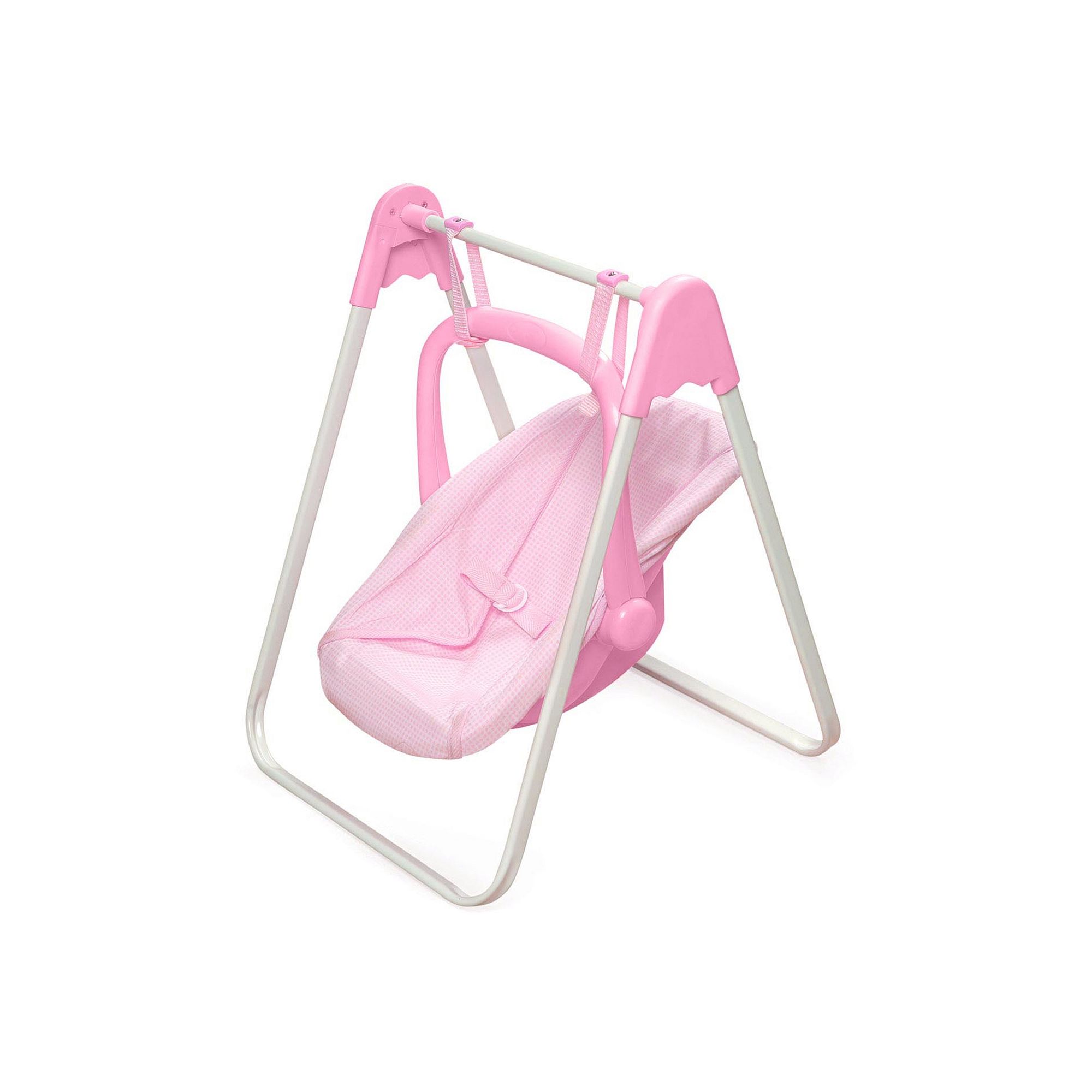Badger Basket Doll Swing & Carrier, Pink