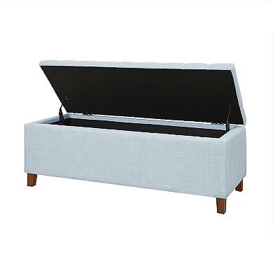 Madison Park Shandra Tufted Storage Ottoman