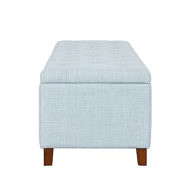 Madison Park Shandra Tufted Storage Ottoman