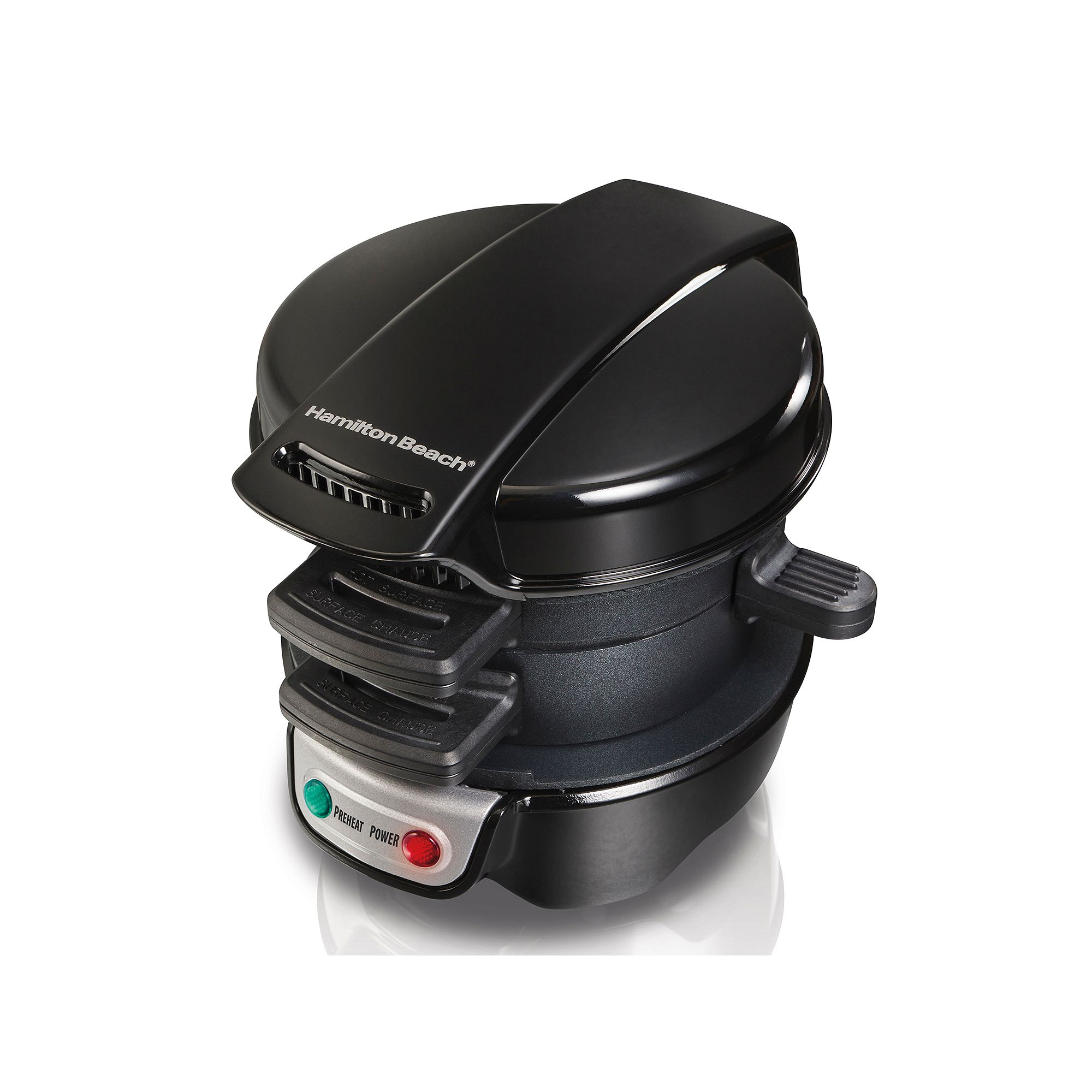 Hamilton Beach Breakfast Sandwich Maker, Black