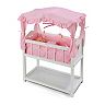 canopy doll crib