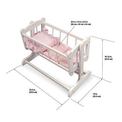 Badger Basket Heirloom Style Doll Cradle