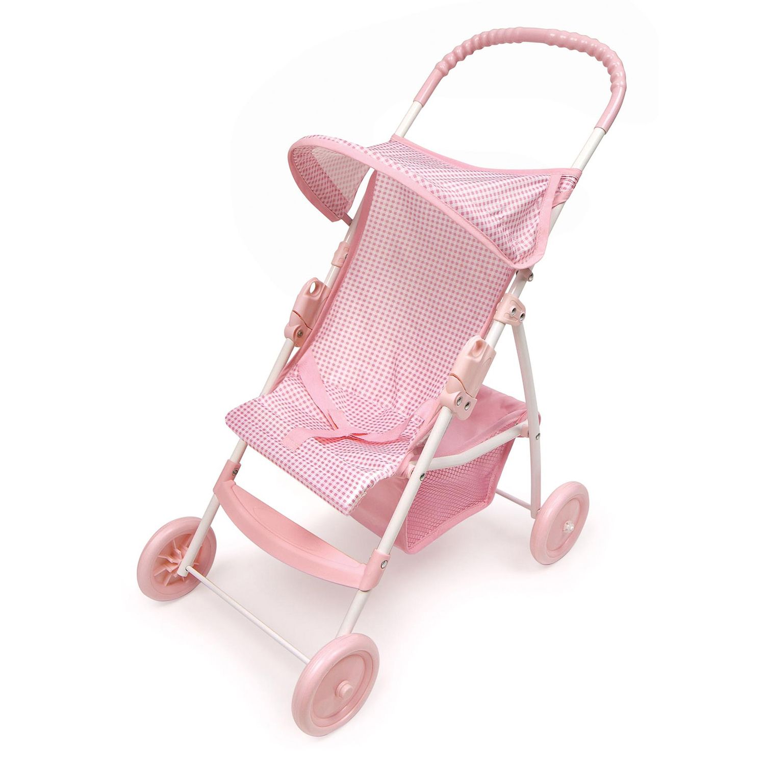 badger basket triple doll stroller