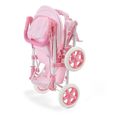 Badger Basket Double Doll Folding Stroller